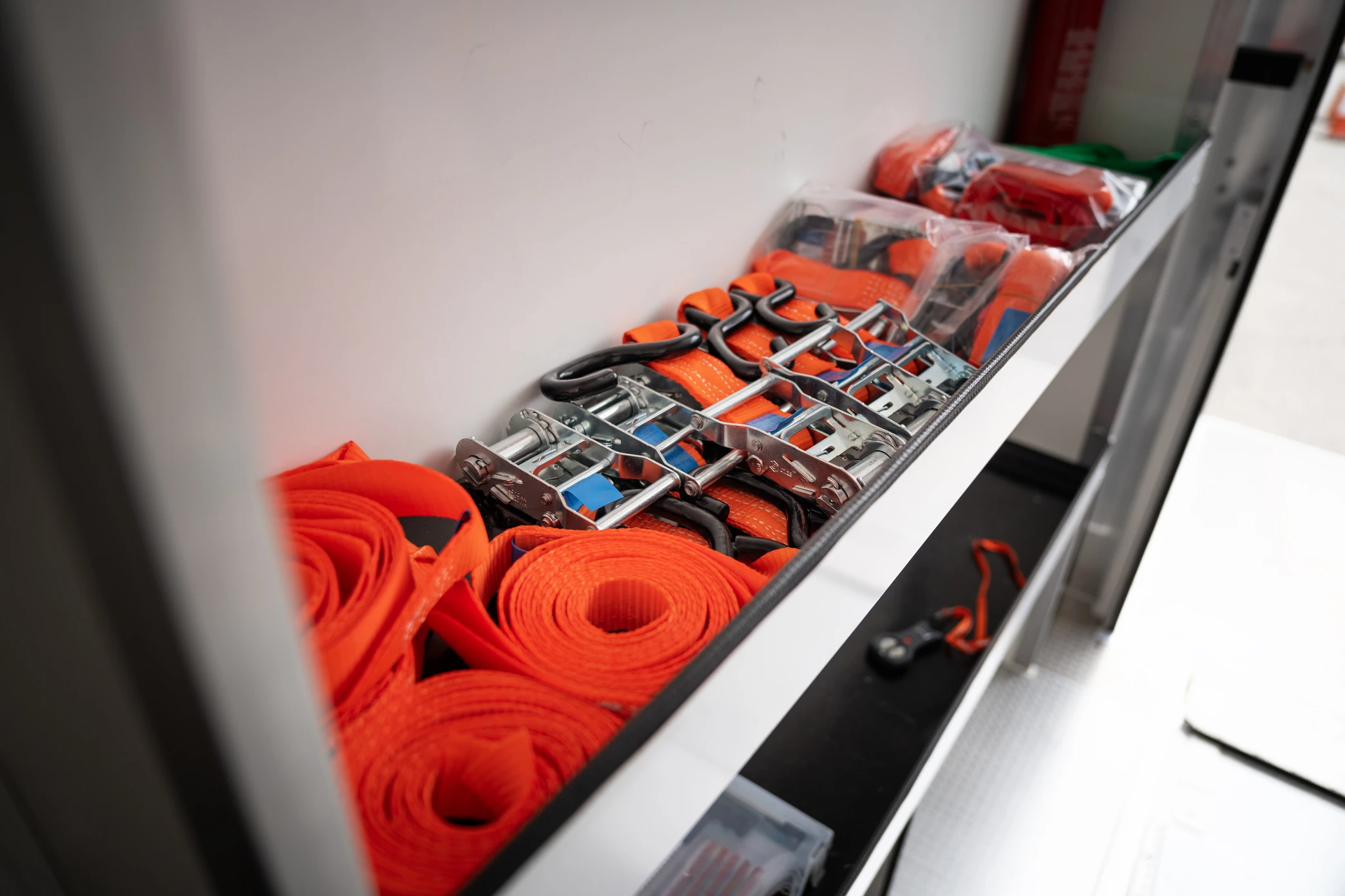 How we strap the bikes to the vehicles